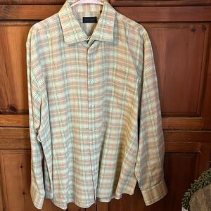 Men’s size XXL Toscano lightweight bag sleeve shirt